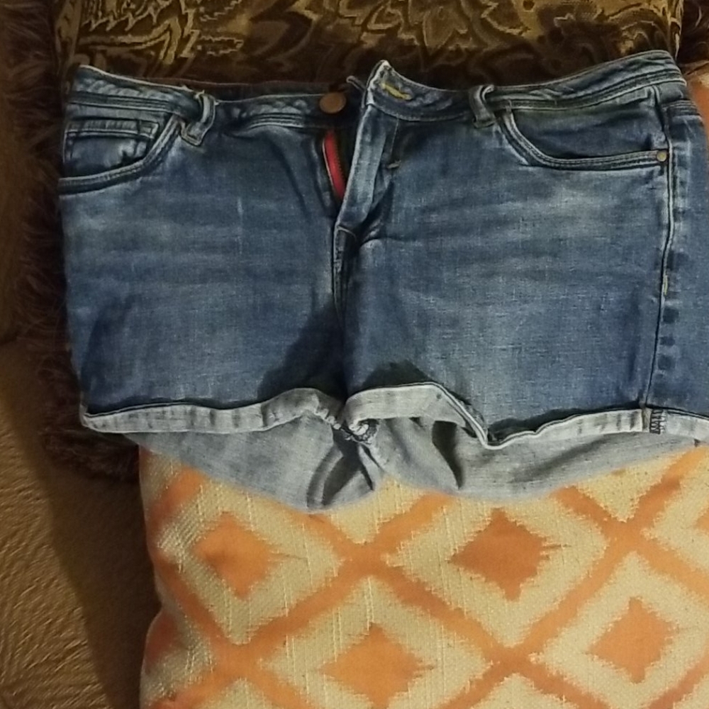 Zara denim shorts